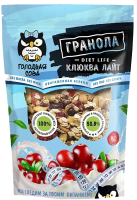 гранола диетическая, 200 гр (голодная сова) - клюква лайт